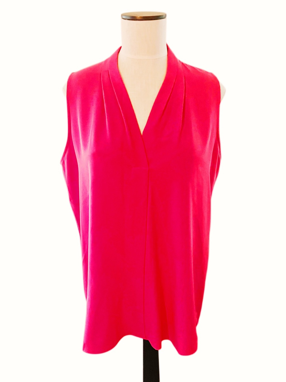 Calvin Klein Sleeveless V-Neck Melon Camisole Sz XL